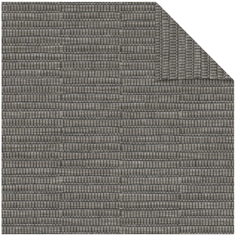 Store enrouleur tamisant Bambou gris foncé, l.75 x H.190 cm, DECOSOL DELUXE - 7