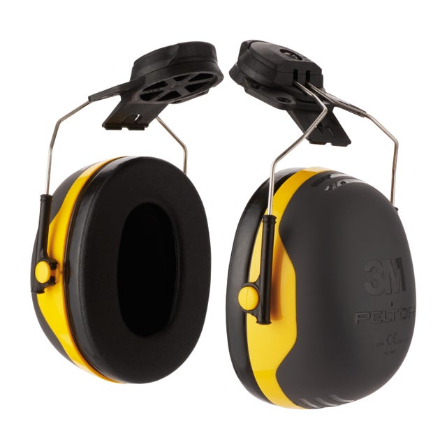 Coquilles antibruit adaptable casque de chantier Peltor 3M