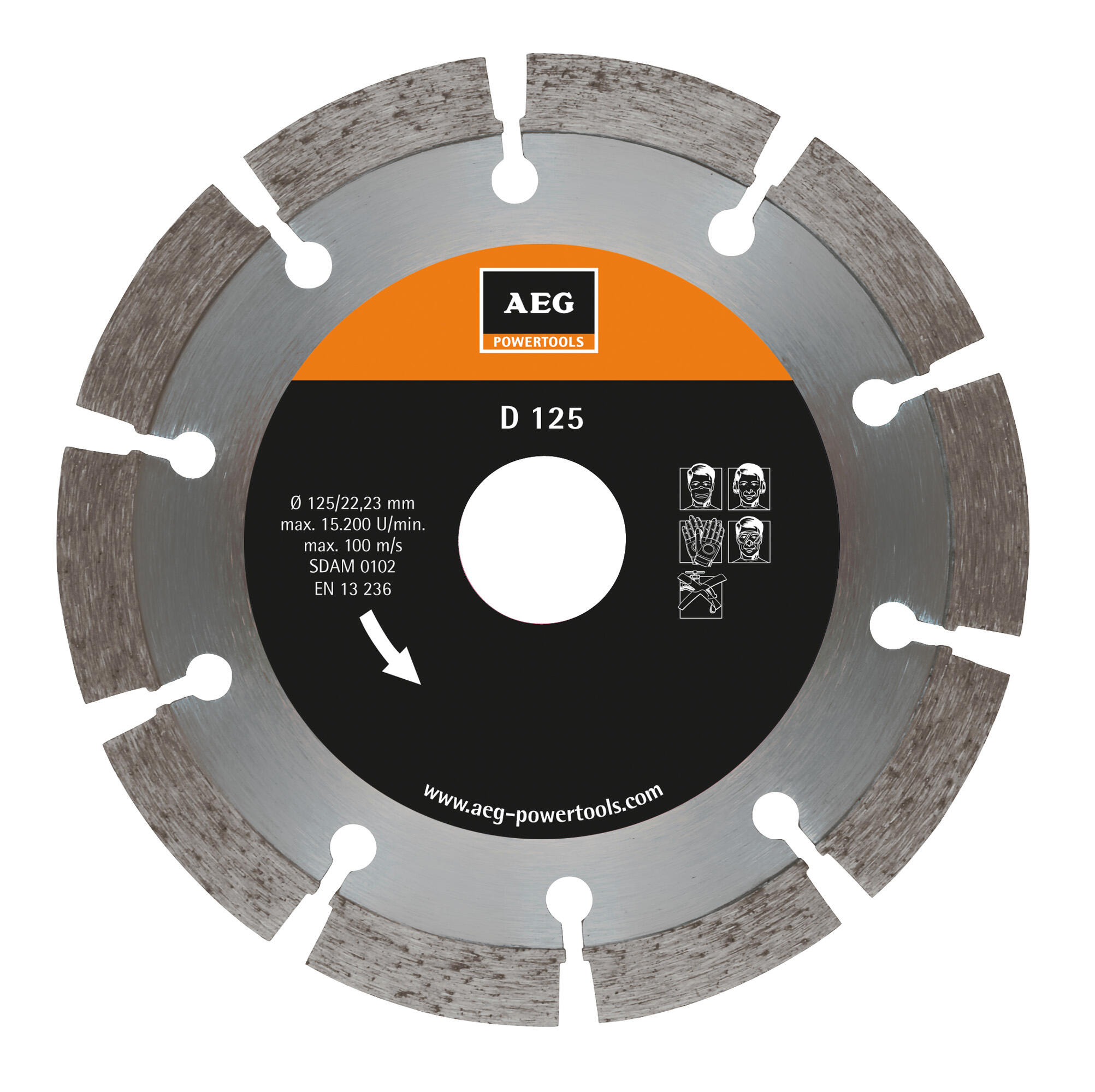 Meuleuse d'angle filaire 125mm AEG, Ws12-125sk, 1200W - 4
