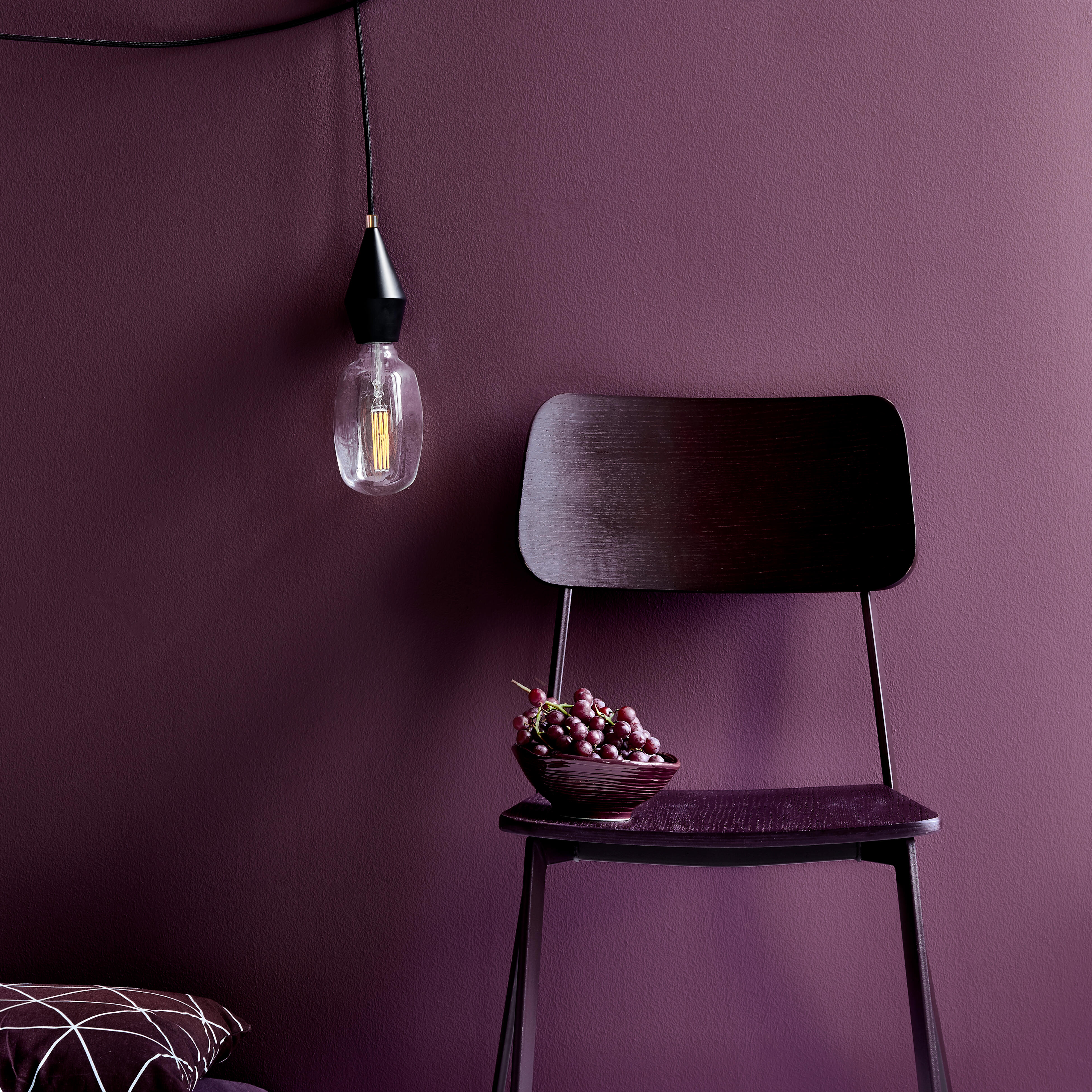 Suspension Aud, fer, noir, E27 - 2