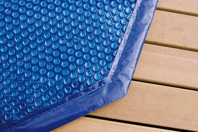 Bâche à bulles pour piscine UBBINK 400 x 610, 400µ bordée