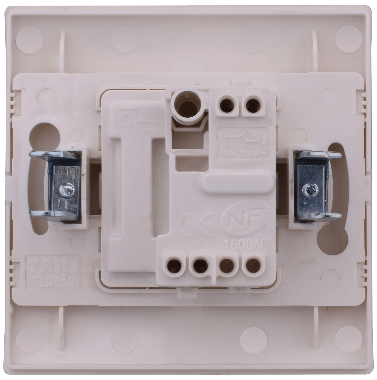 Interrupteur va-et-vient Mirage, blanc - 3