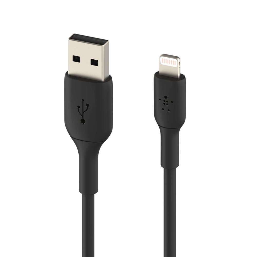 Câble usb noir lightning vers usb-a BELKIN - 3