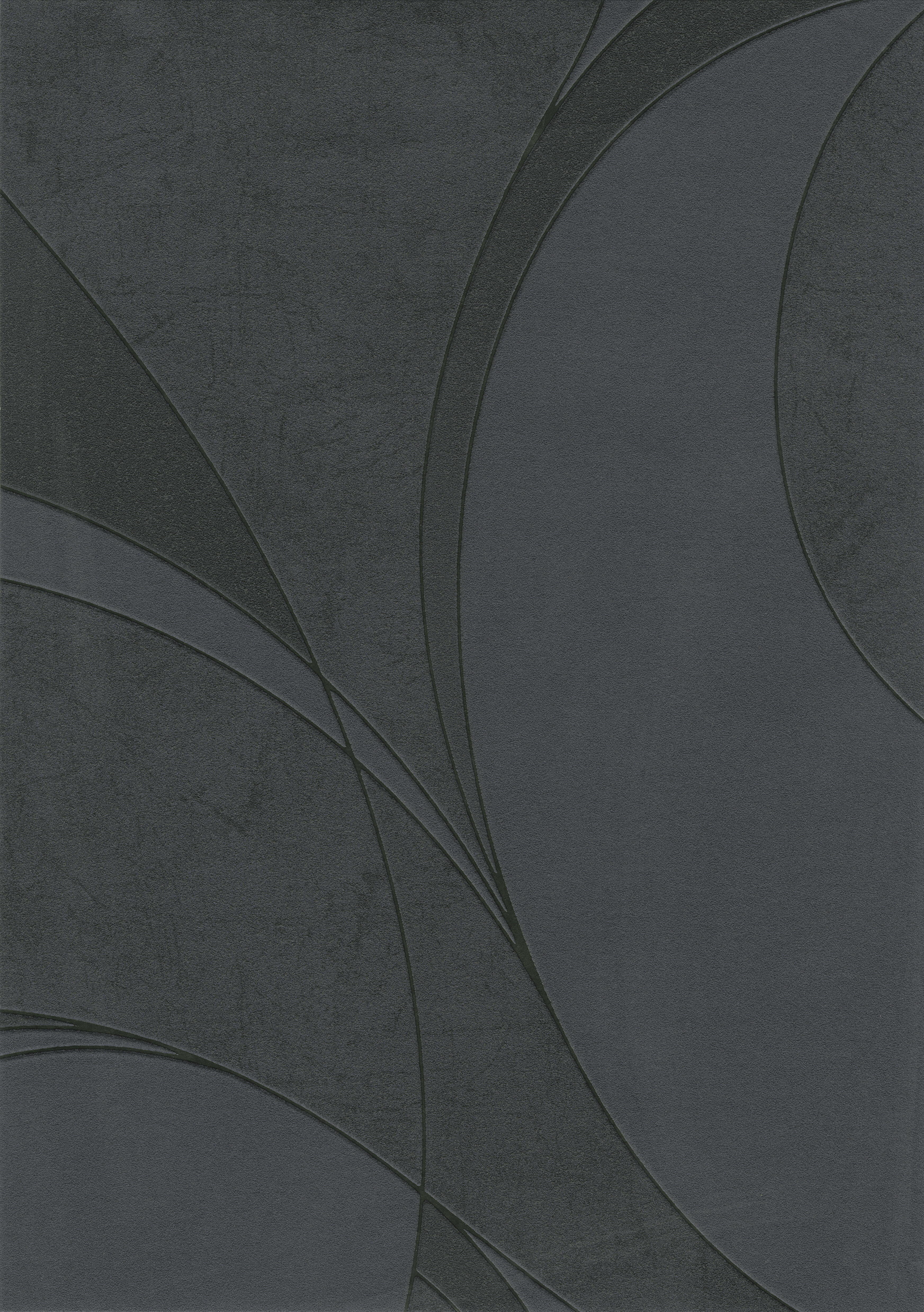 Papier peint intissé Abstrait Uptown noir - 3