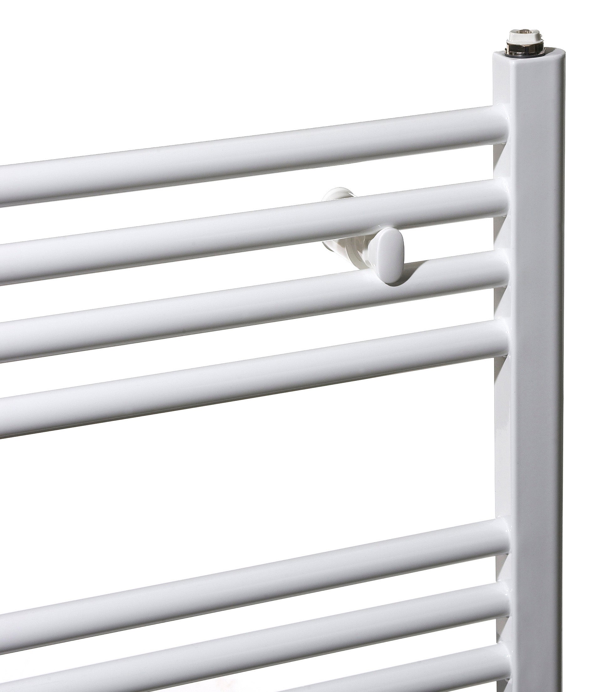 Sèche-serviettes à eau chaude eau chaude DELTACALOR, 598 W, H.120 x l.60 cm Rect - 5