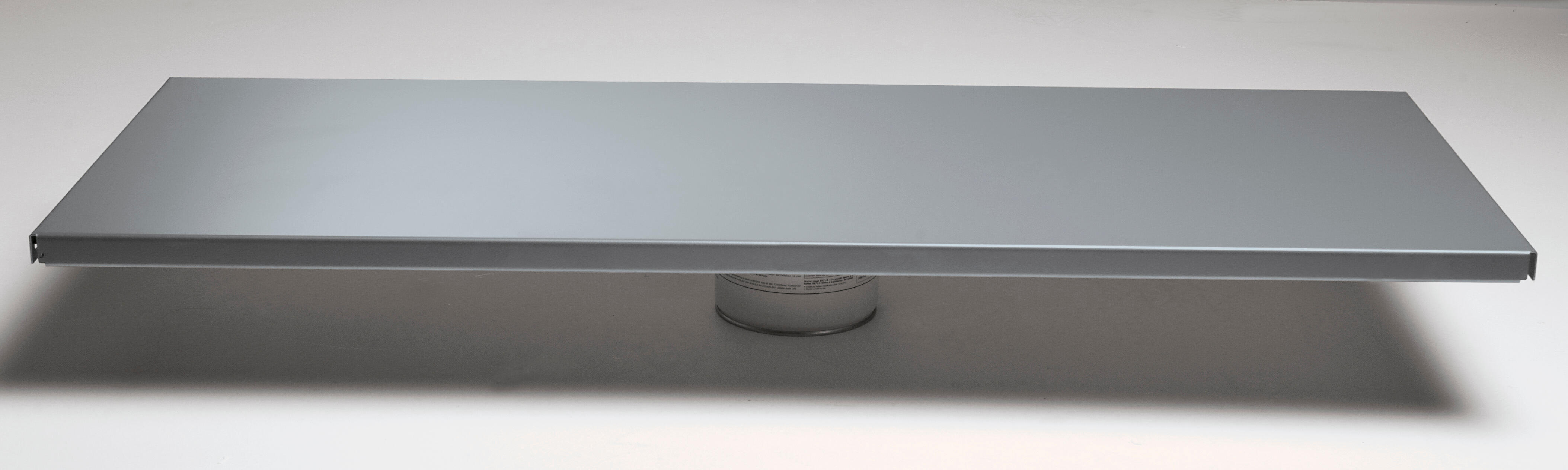 Lot de 2 tablettes pleines Acier l.80 x P.30 x Ep.2 cm - 4