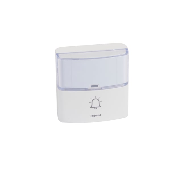 Bouton de sonnette sans fil 094279 LEGRAND, blanc
