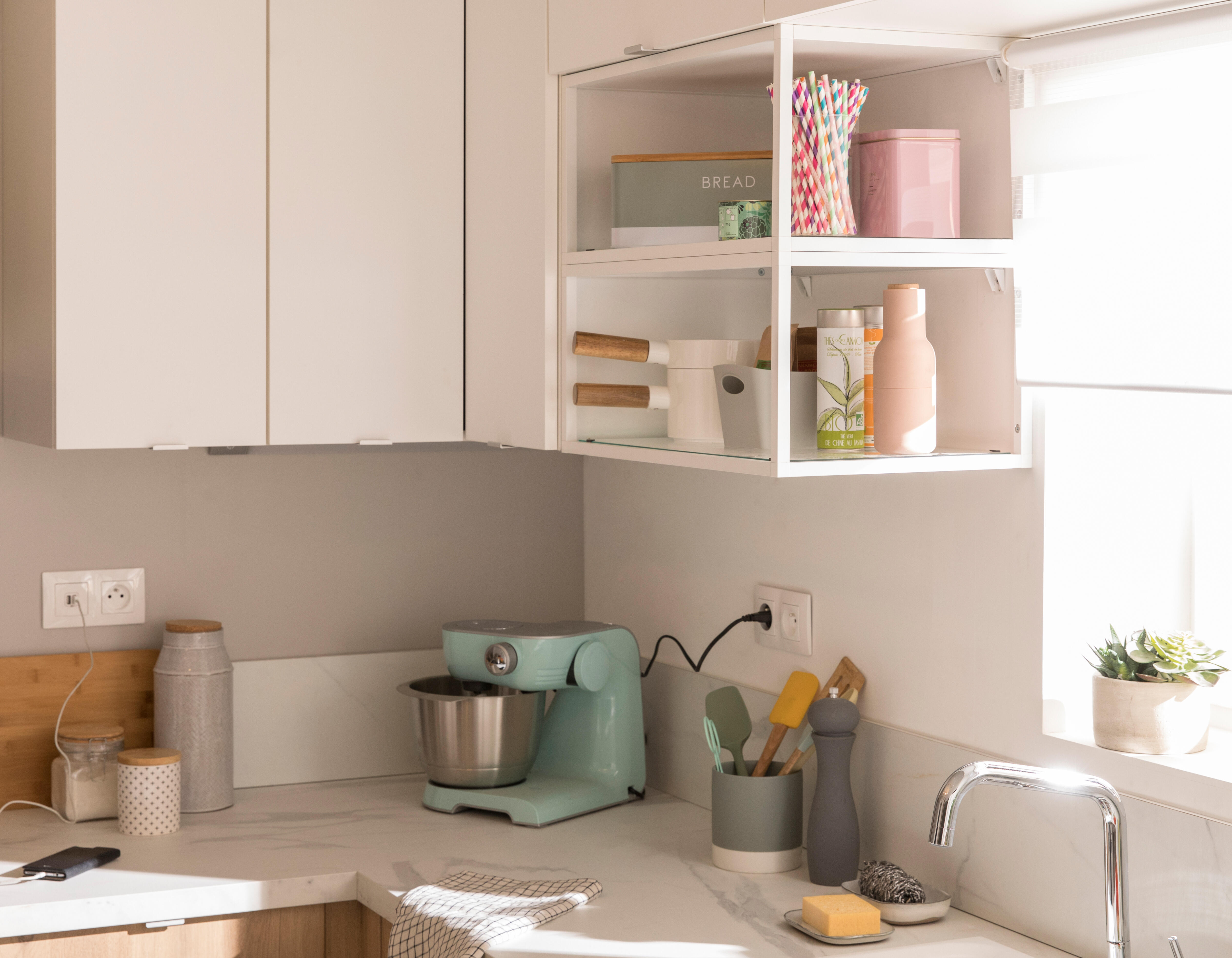 Frente gaveta de cozinha Delinia Sofia 60 x 26 cm branco mate - 10