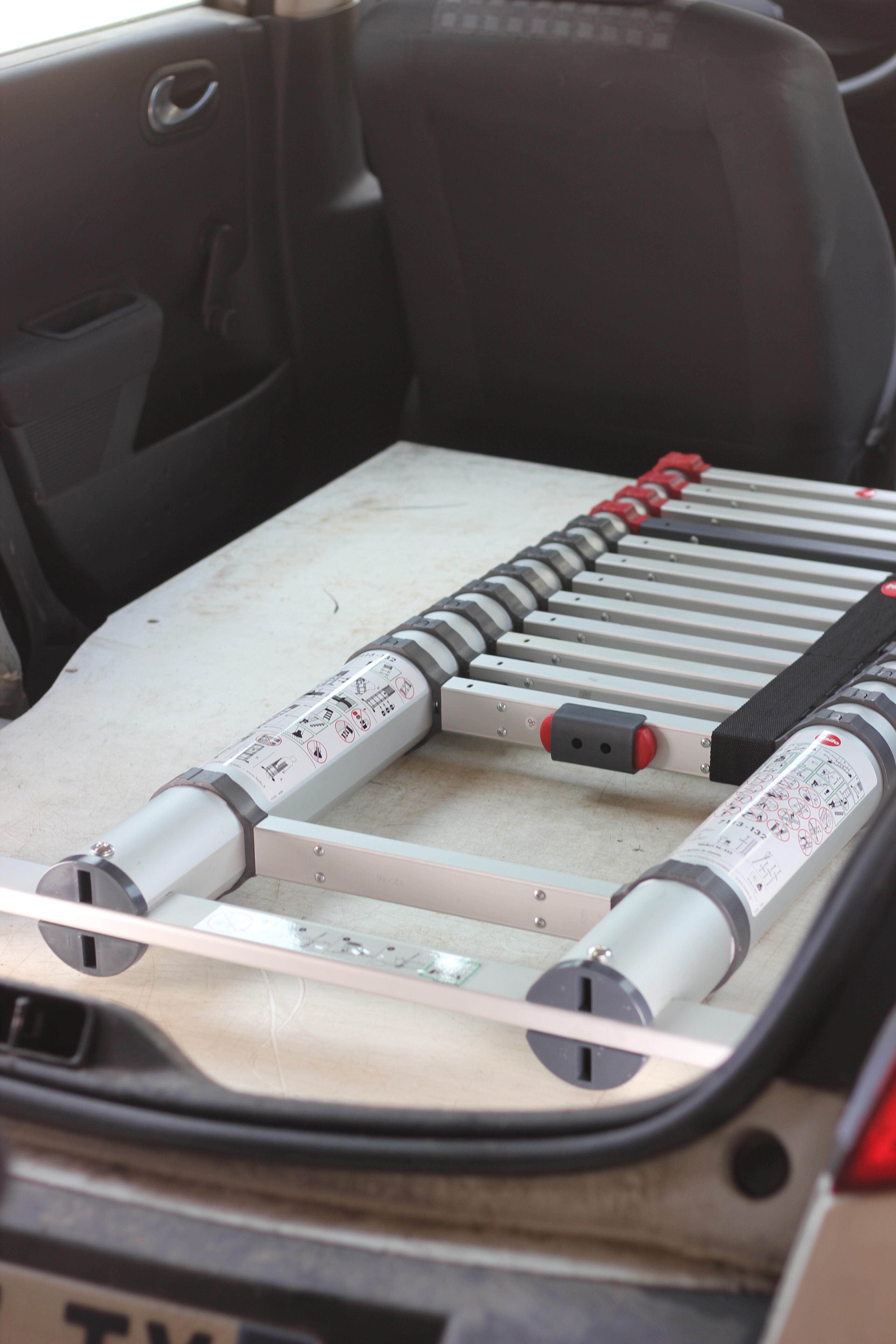 Echelle télescopique aluminium HAILO 13 marches - 4