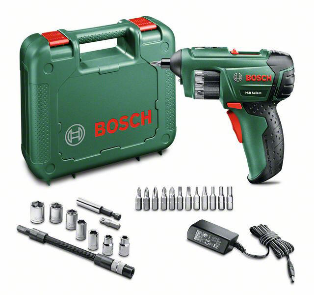 Visseuse sans fil BOSCH PSR Select 3.6 V 1,5 Ah + 10 accessoires - 8