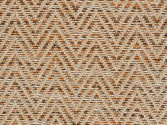 Moquette tissée plat motif camel Nature design, rouleau l.4 m
