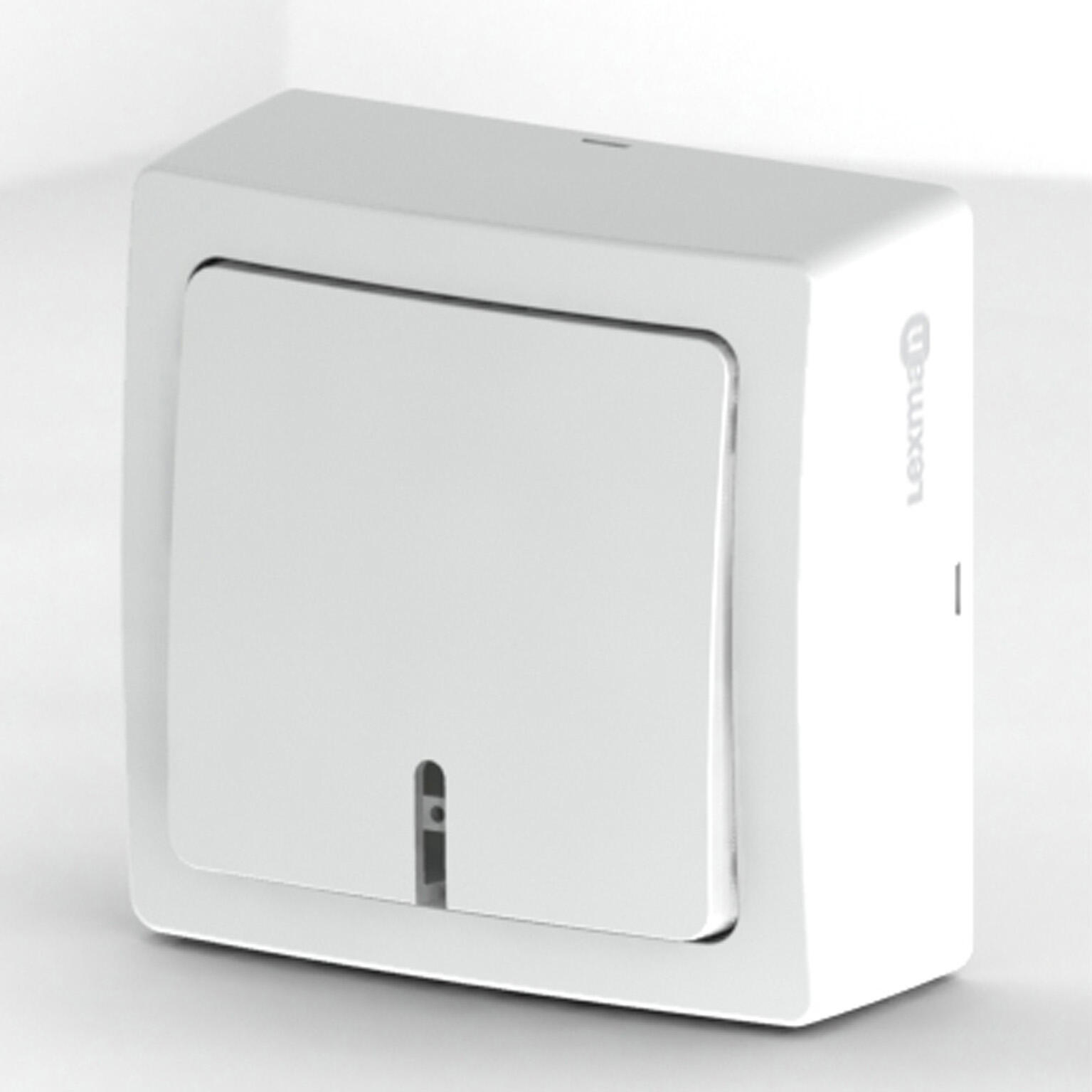 Poussoir à voyant complet, LEXMAN Opus, blanc - 3