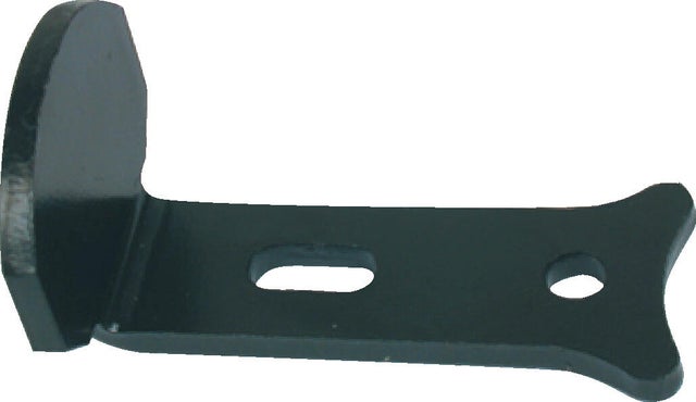 Butée de volet à vis en acier noir prépeint, H.35 x L.30 x P.65 mm AFBAT