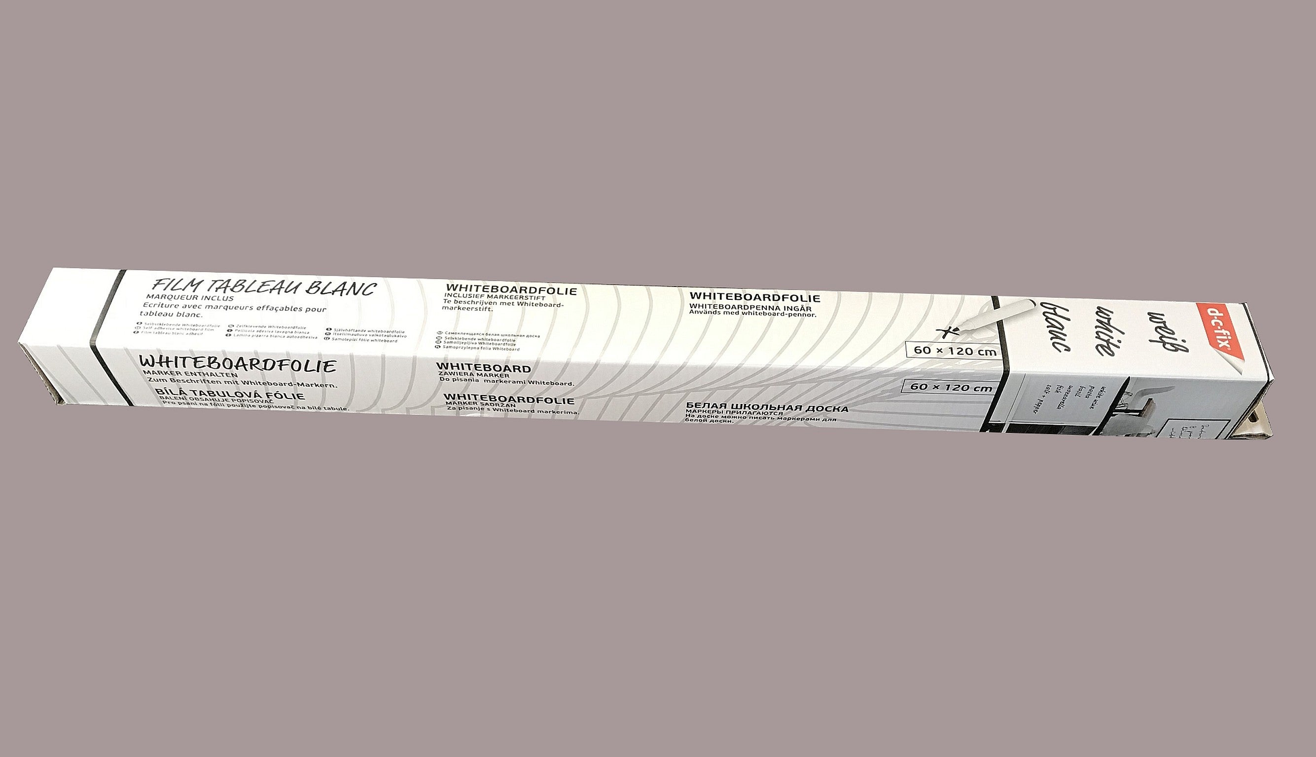 Adhésif décoratif en rouleau D-C-FIX Tableau effaçable, blanc l.0.6 x L.1.2 m - 5