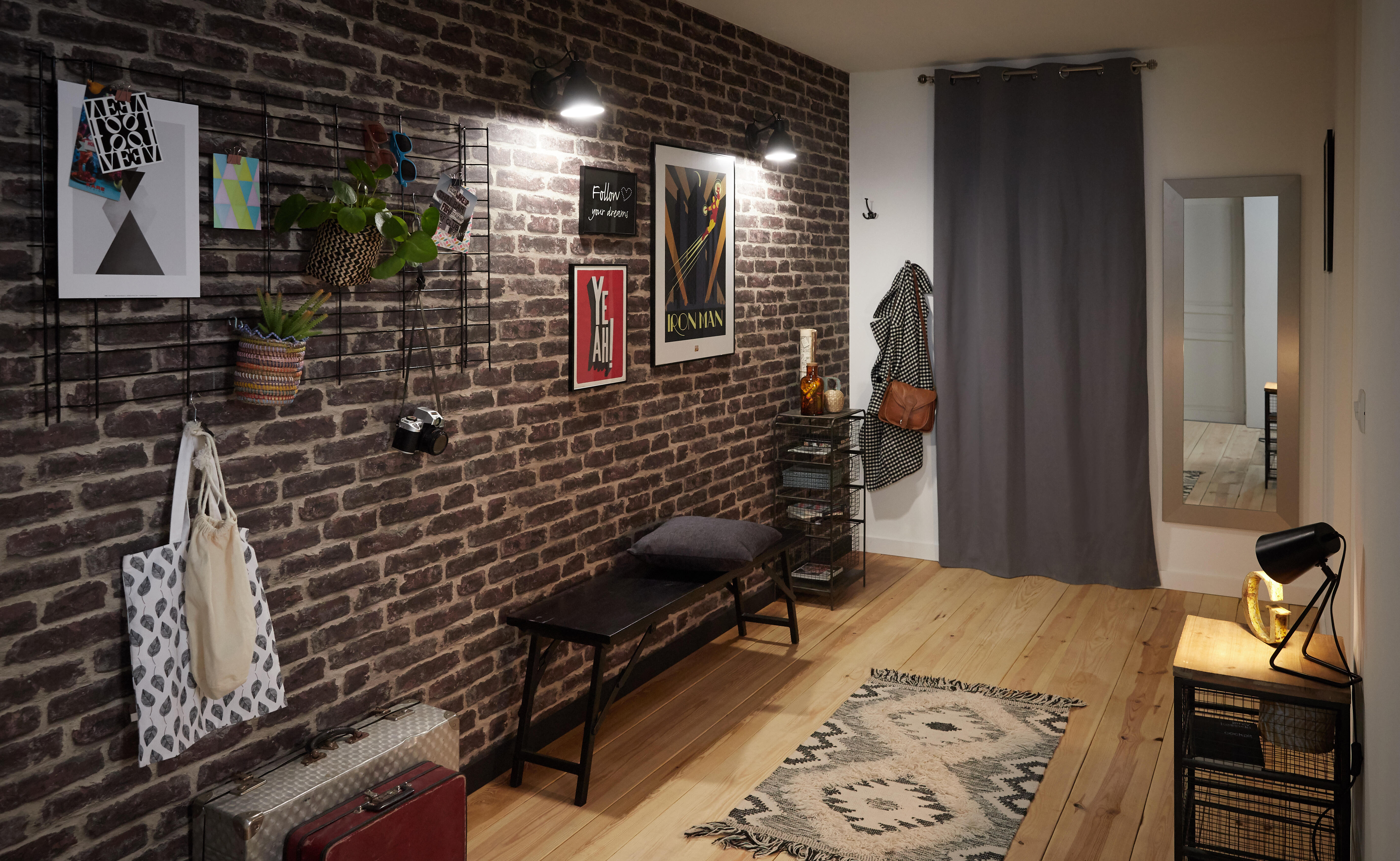 Cadre Accent, H.10 x l.15 cm, aluminium noir, NIELSEN - 3