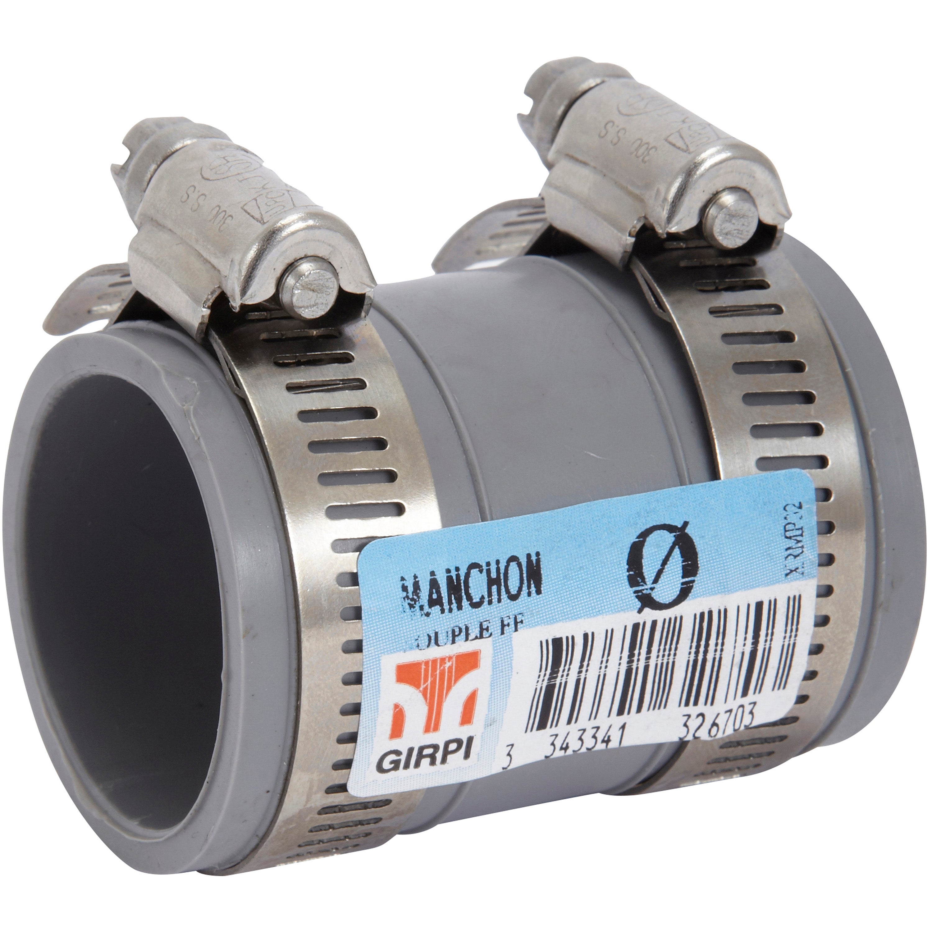 Manchon en pvc à compression, femelle / femelle, D.32 - 2