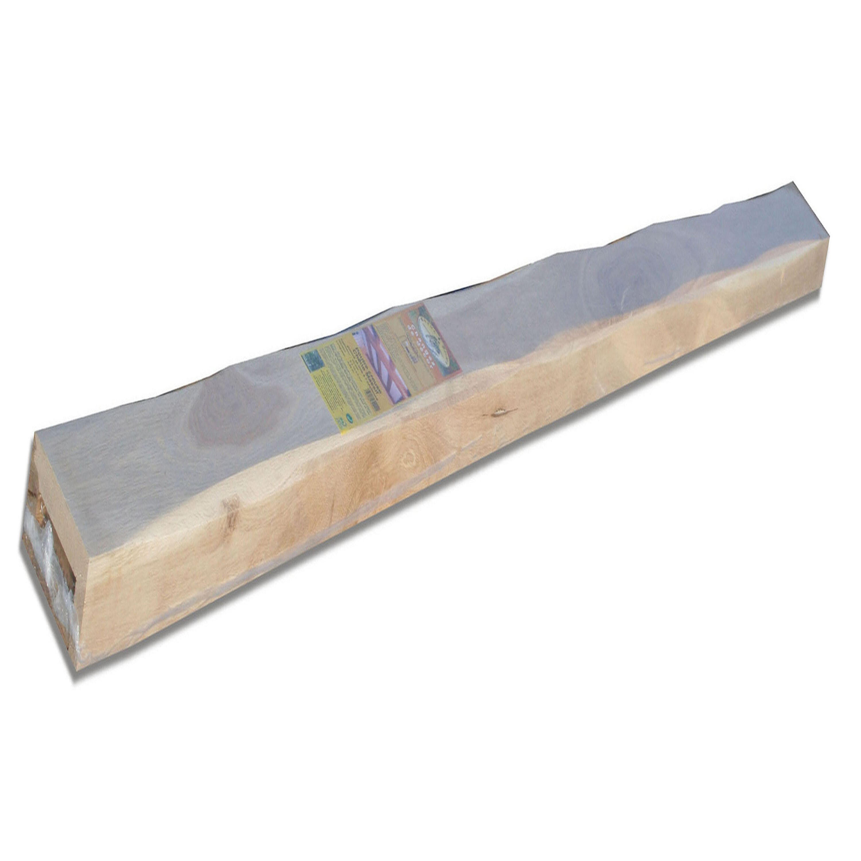 Poutre chêne creuse rustique l.6 x H.12 cm, L.2.5 m - 5