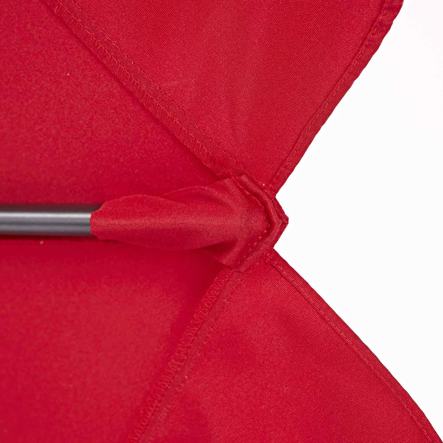 Parasol NATERIAL Avea rouge hexagonal - 10