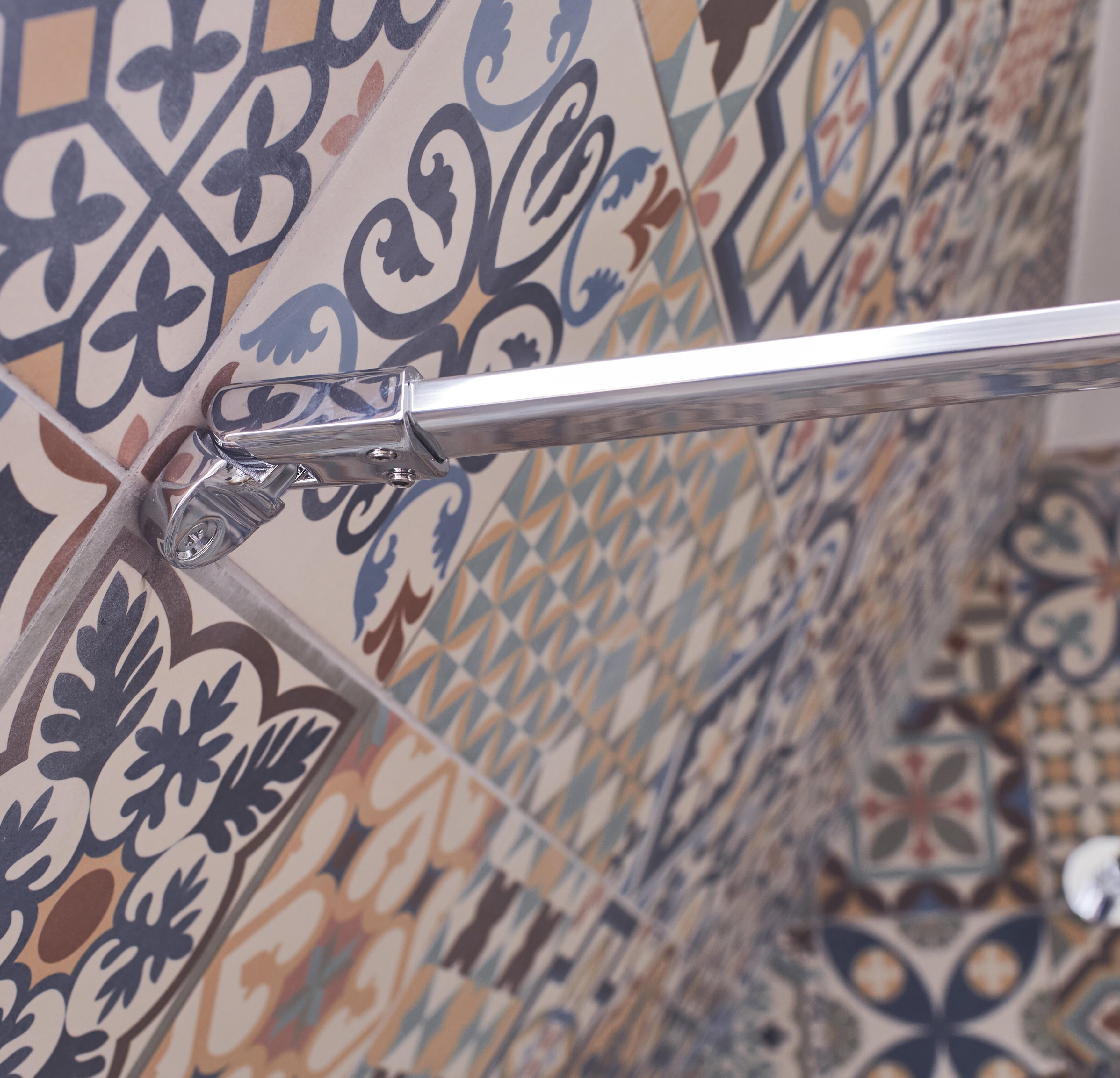 Carrelage sol / mur effet patchwork multicouleur Antan l.33.15 x L.33.15 cm - 8