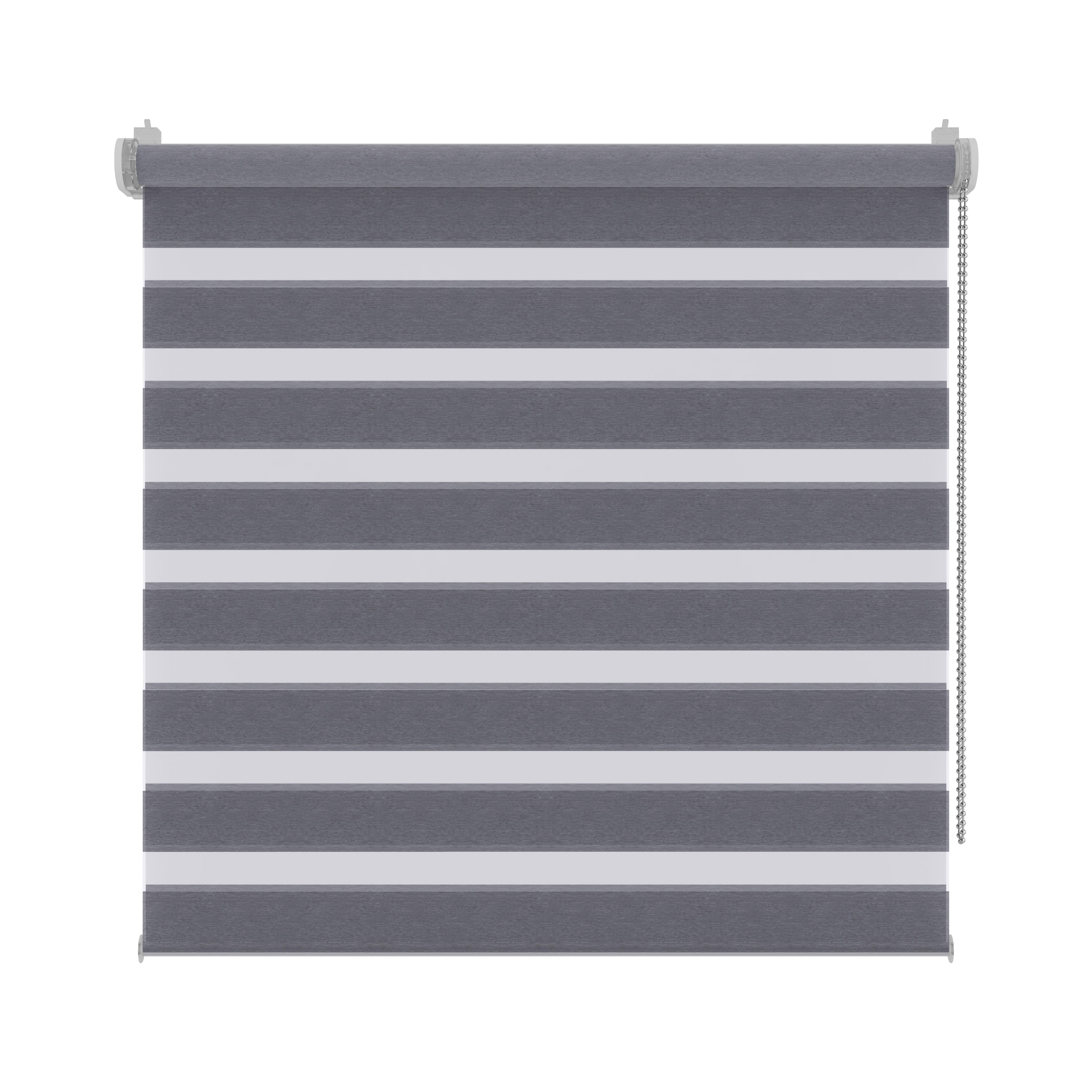 Store enrouleur jour / nuit Authentic anthracite, l.55 x H.160 cm, DECOSOL DELUXE - 2