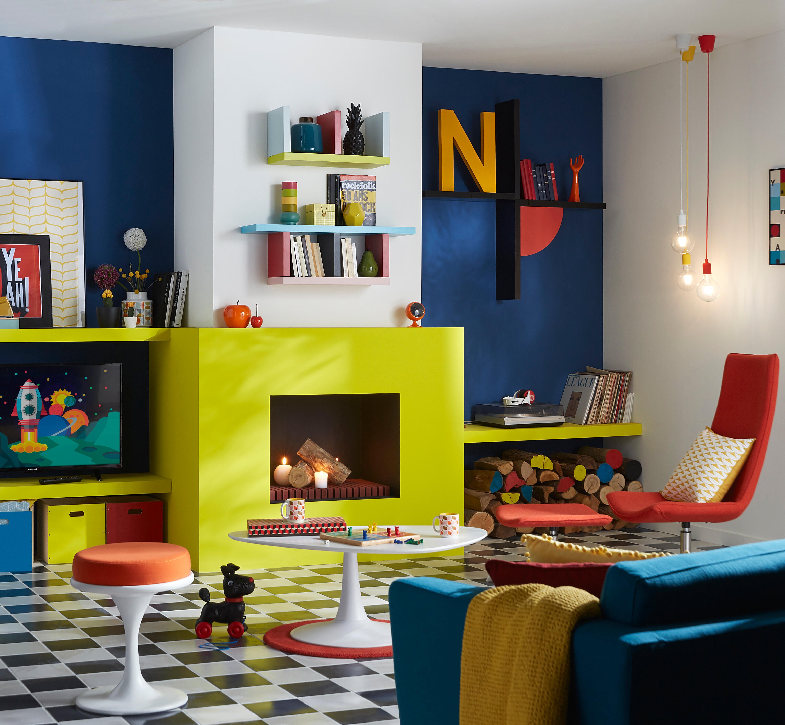 Piastrella da pavimento e rivestimento interno 20 x 20 cm Sp. 8.2 mm Gatsby in gres porcellanato smaltato nero opaco traffico medio forte (pei 3/5) 1.42 mq - 6