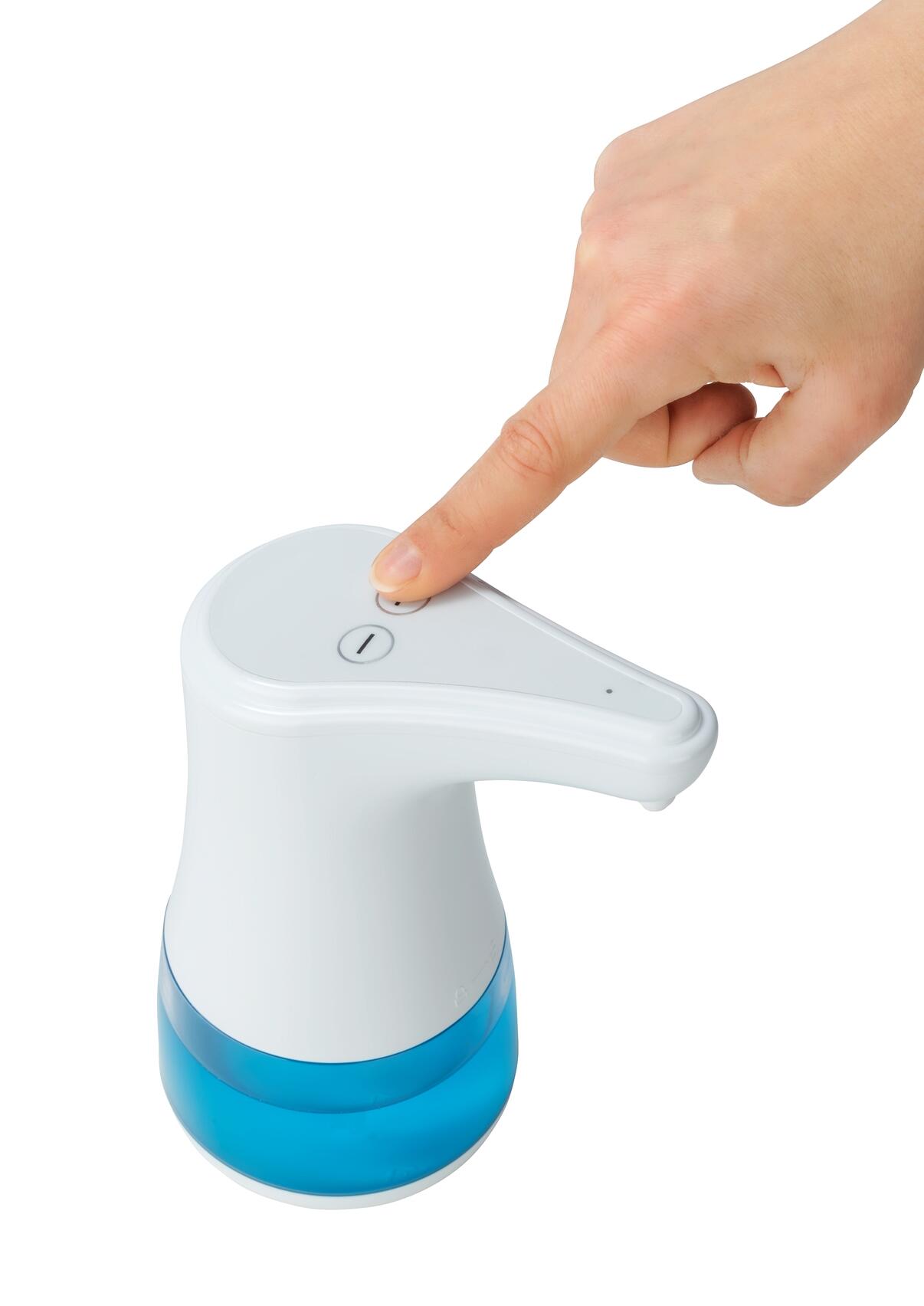 Distributeur de savon automatique 300ml blanc, transparent Diala WENKO - 4