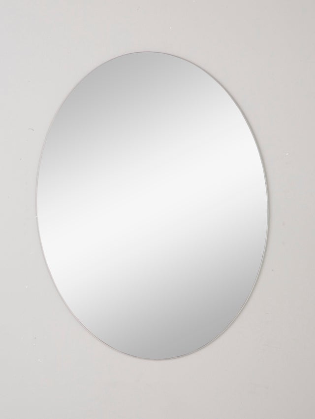 MIROIR BORDS POLIS OVAL 40X60 CM
