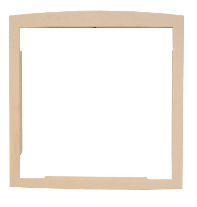 Cadre d'encastrement H.33.6 x l.32.6 x P.3.5 cm RENZ, ivoire