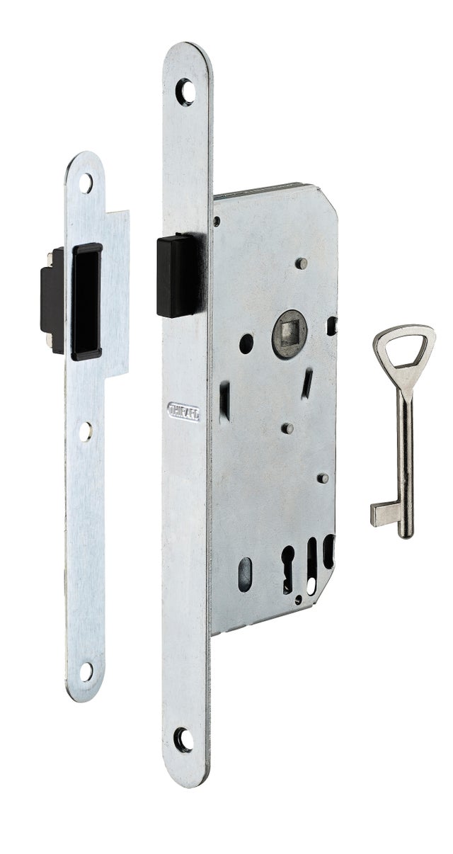 Serrure encastrée magnétique THIRARD, à clé, axe 40 mm