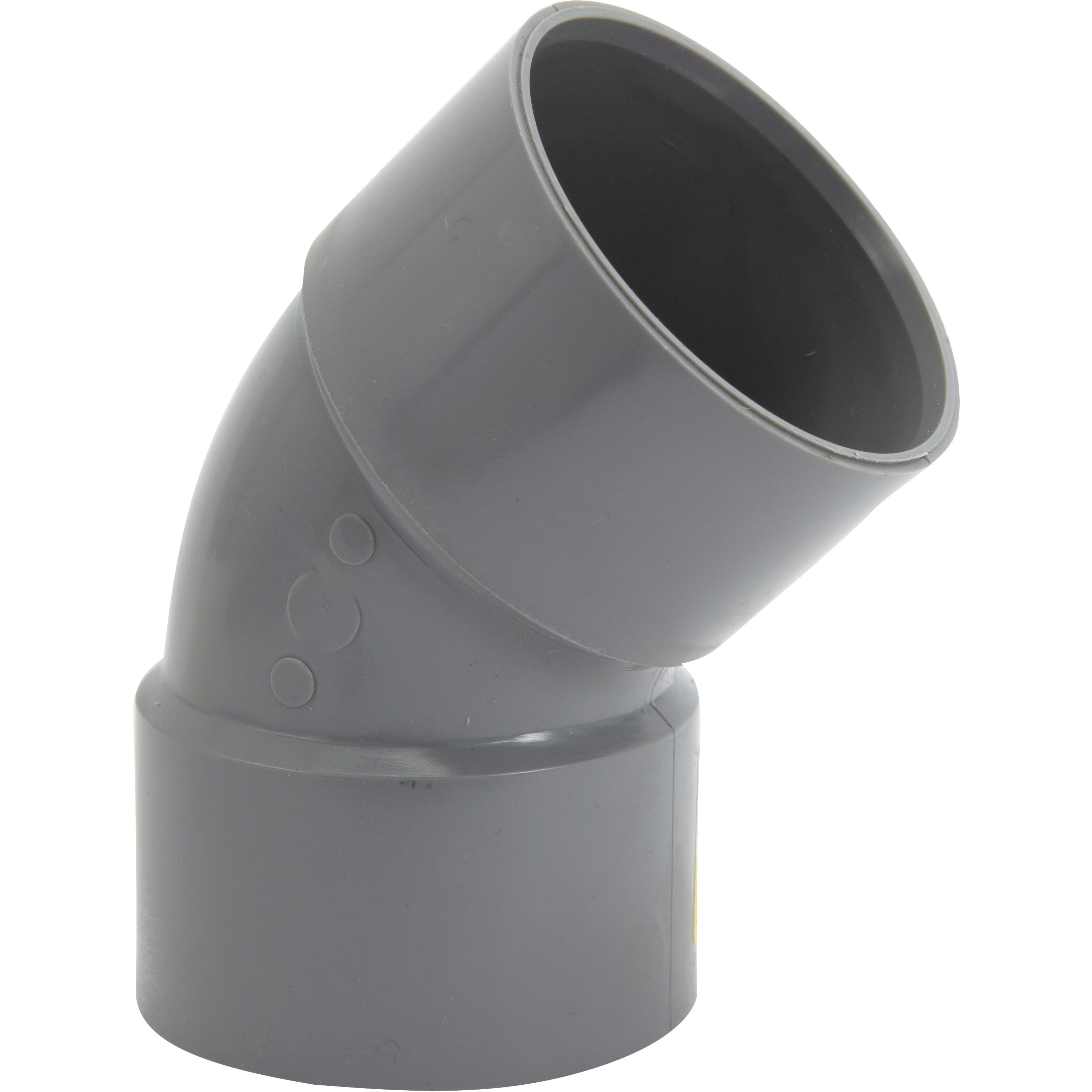 Coude 45° en pvc à coller, femelle / femelle, D63 - 2