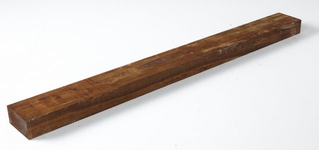 Traverse droite Kuhmo bois marron, H.20 x L.210 cm