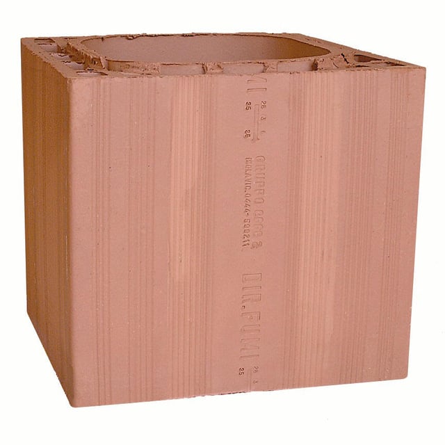 Boisseau alvéole Terre cuite, H33x25x25 cm