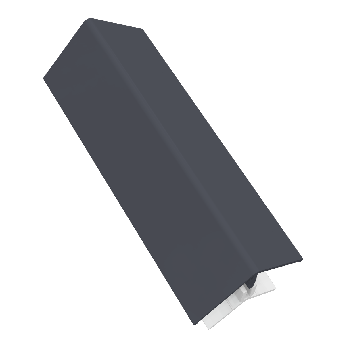 Coin extérieur pvc 45x45 FREEFOAM anthracite, gris foncé, se rapproche au ral 70 - 4