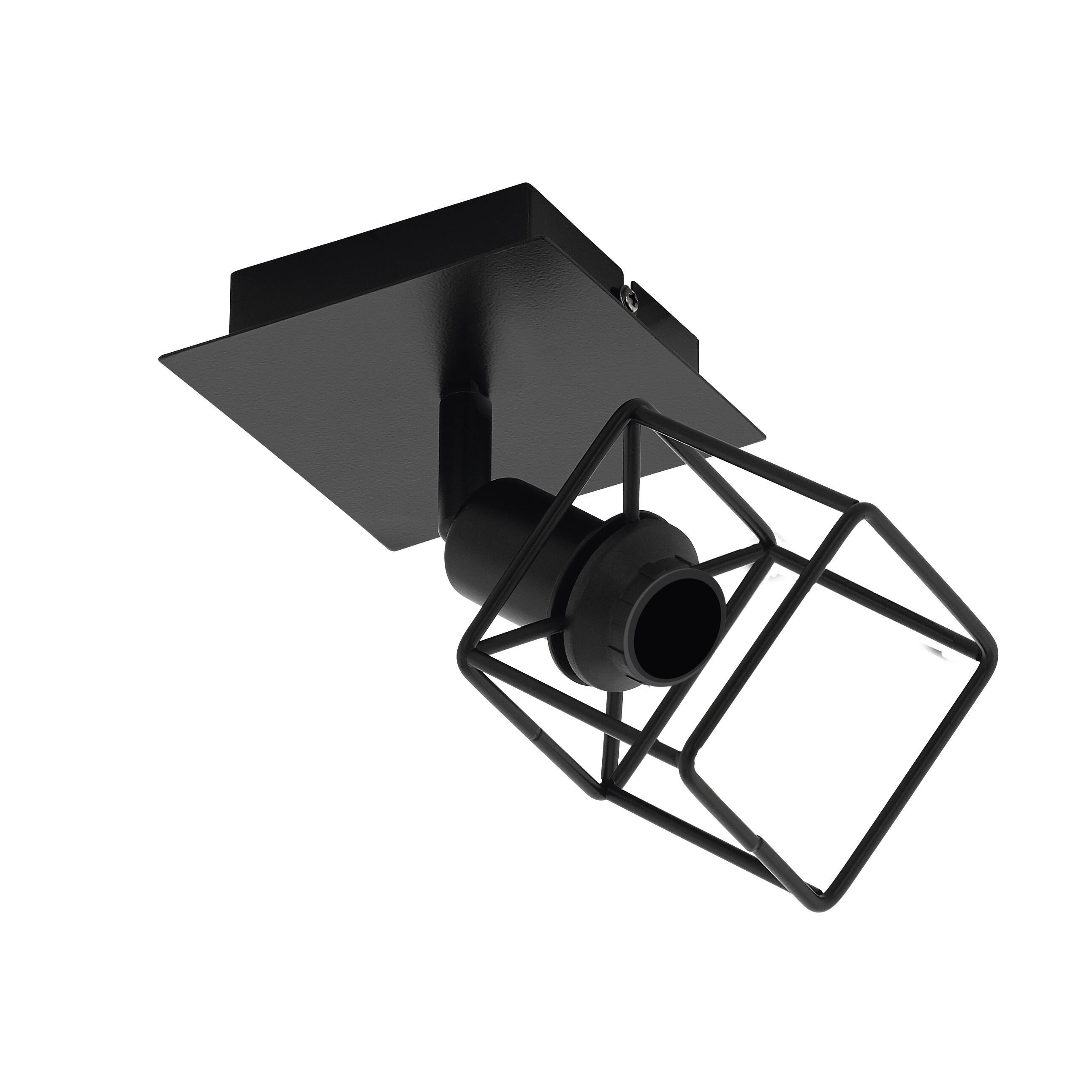 Faretto decorativo senza fonte luminosa ELDRICK in acciaio nero E14 28W INSPIRE 1 luci - 2