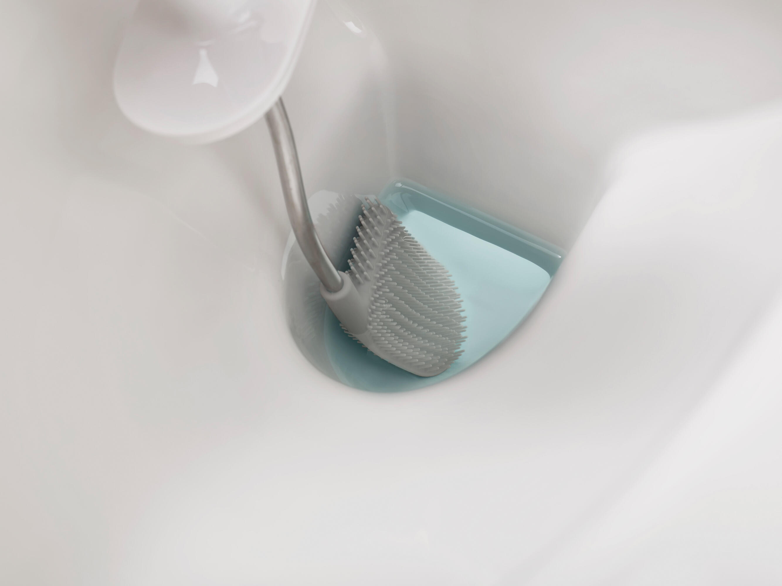 Pot avec brosse WC intégrée blanc Flex + JOSEPH JOSEPH - 5