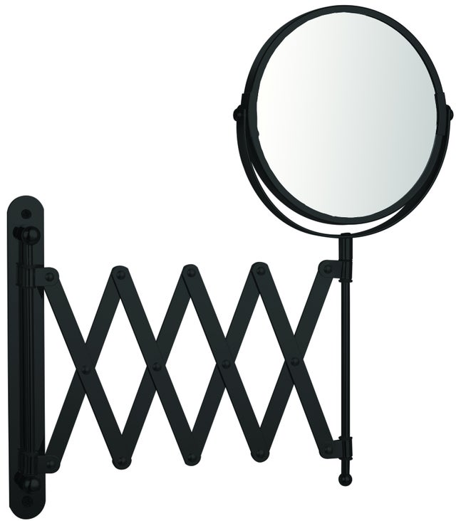 Miroir grossissant x 3 rond à fixer (avec perçage), H.15 x l.15 x P.0.5 cm, Exte