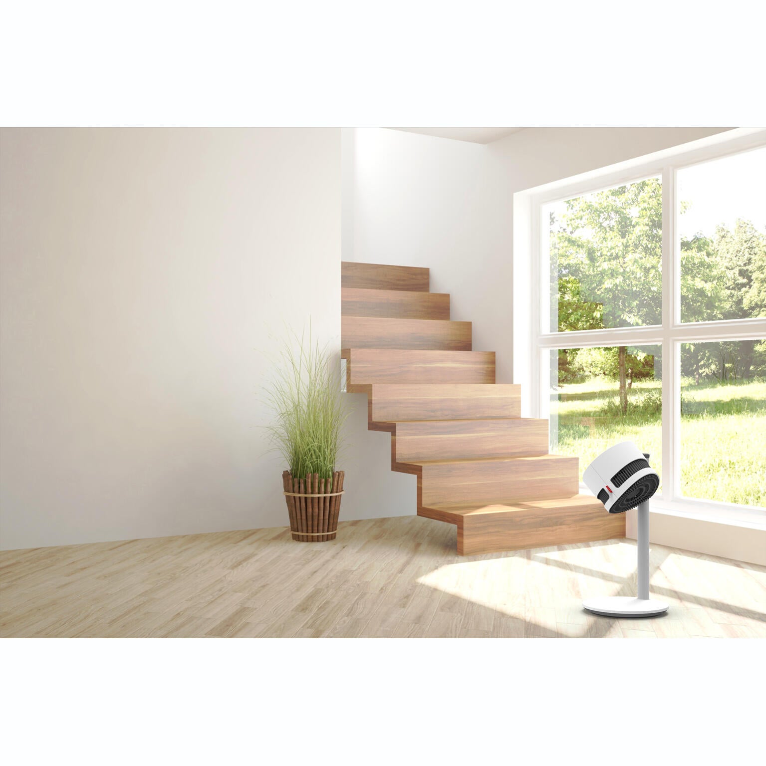 Ventilateur sur pied, BONECO, Bo45993 design f120 blanc 20 W, D27.8 cm - 3