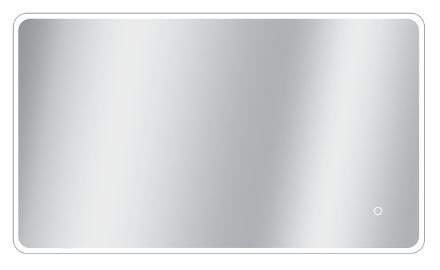 Miroir lumineux avec éclairage LED intégré l.120 x H.70 cm Renzo