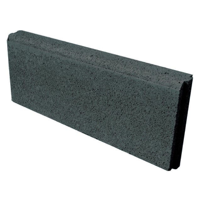 BORDURE LISSE 20X50X5CM ANTHRACITE