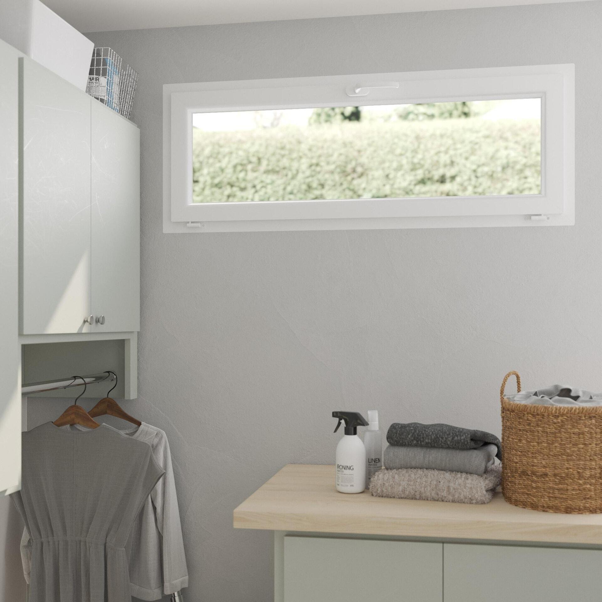 Abattant PVC Essentiel H.45xl.100cm blanc - 2