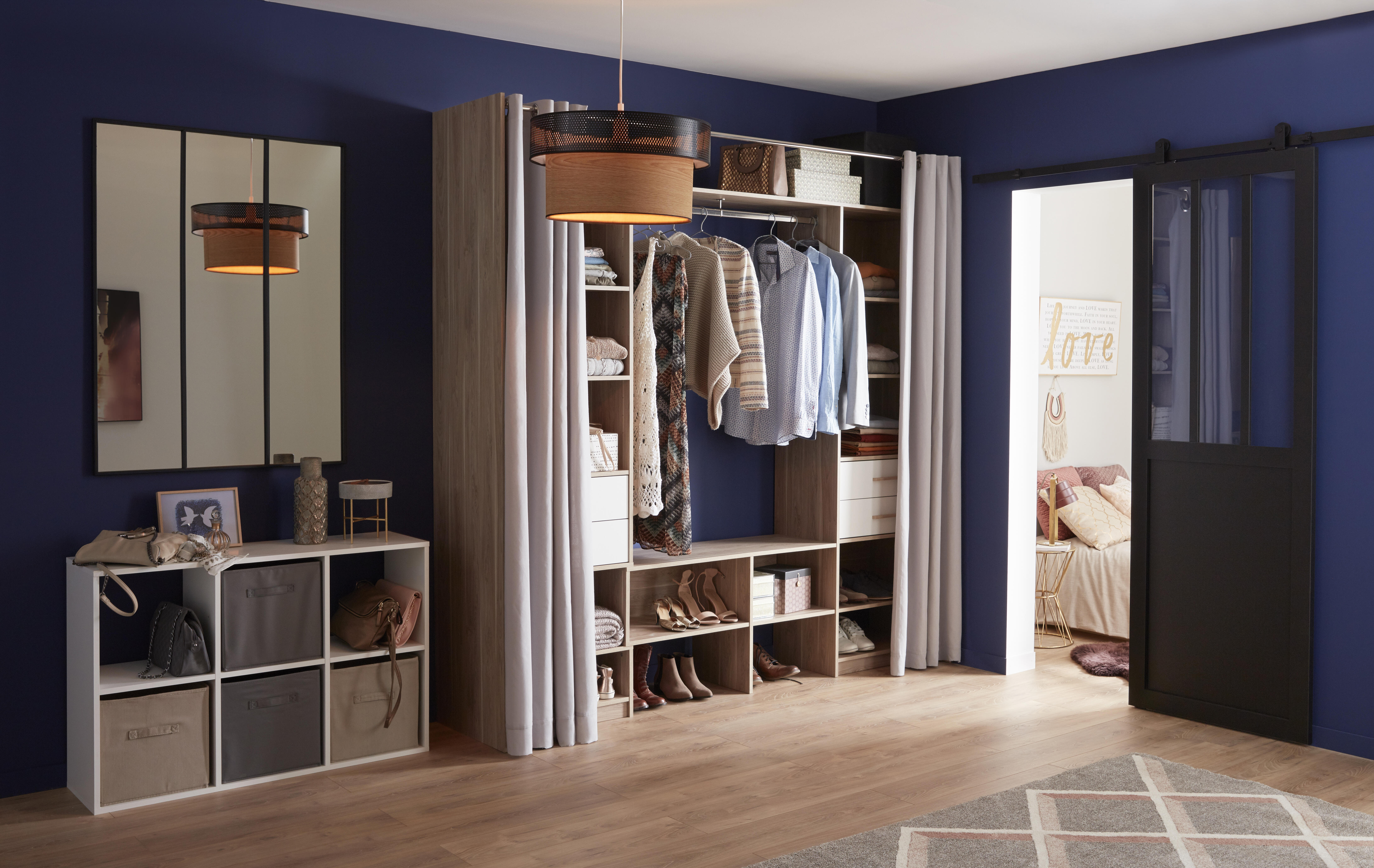 Mensola a muro 6 cubi Kub SPACEO rettangolare in truciolare L 70 x P 31.7 cm bianco - 3