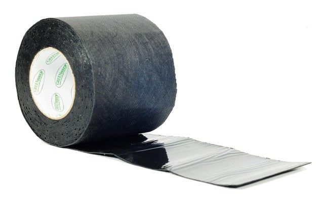 Rouleau adhésif noir pour gazon artificiel, L.5 m