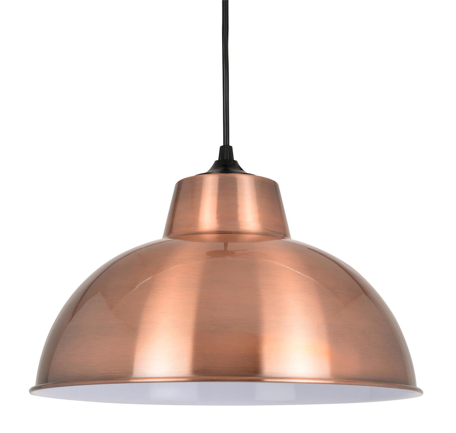 Suspension Mars acier, cuivré, Diam.31 cm, E27 - 5