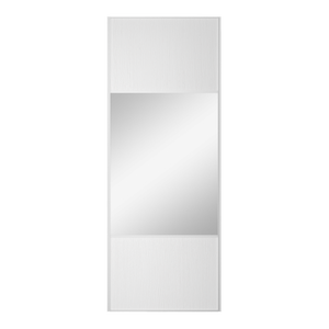 Porte de placard coulissante Snow l.96.2xH.250cm