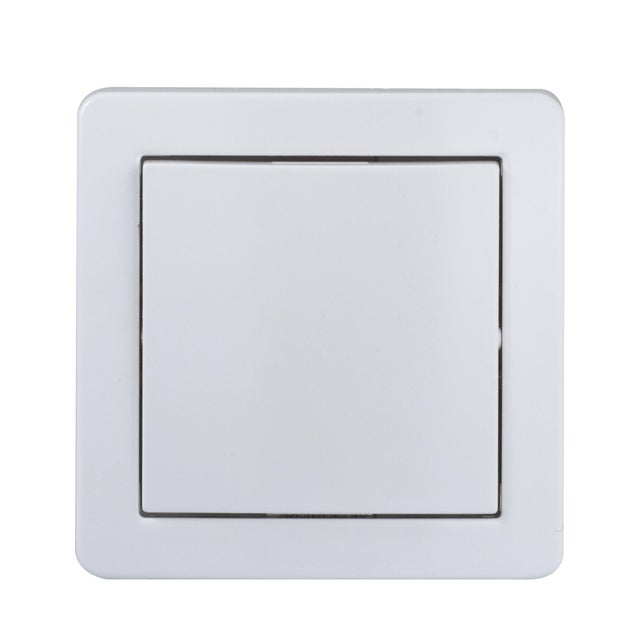 Poussoir saillie complet Alréa, SCHNEIDER ELECTRIC, blanc
