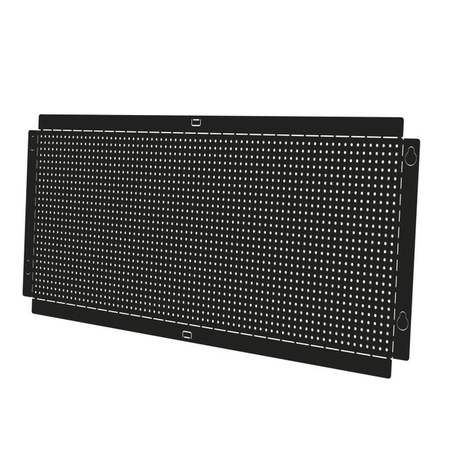 Panneau porte-outils gris, l.960 mm x H.40 x P.0.01 cm