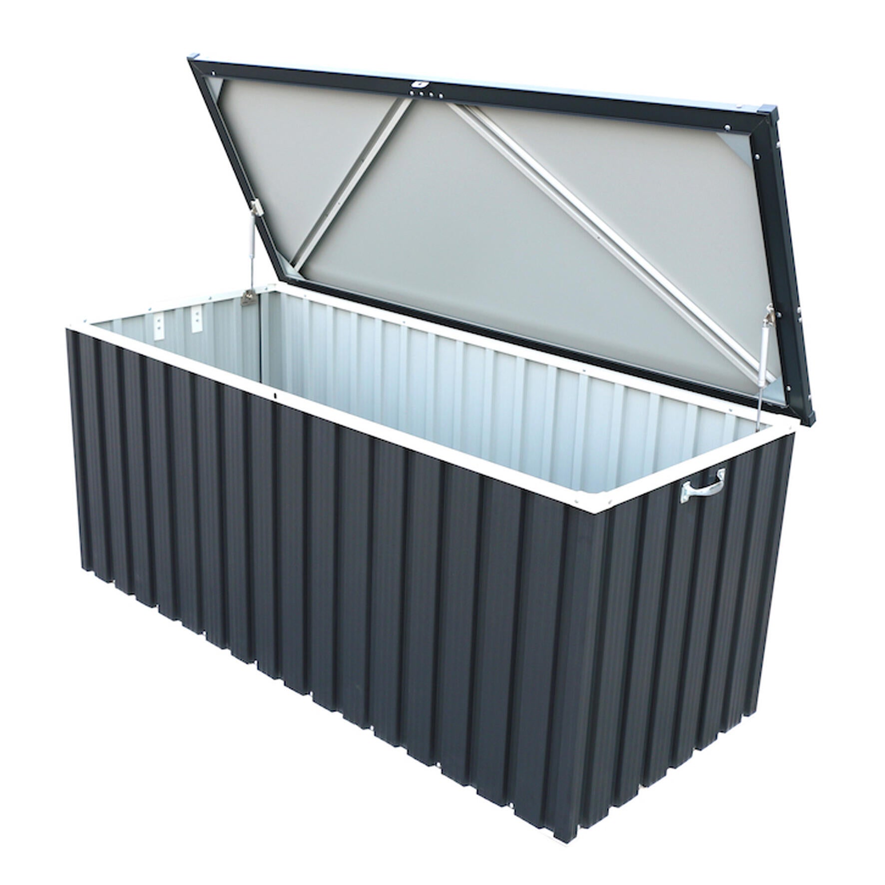 Coffre acier gris anthracite 770L Duramax DURAMAX - 2