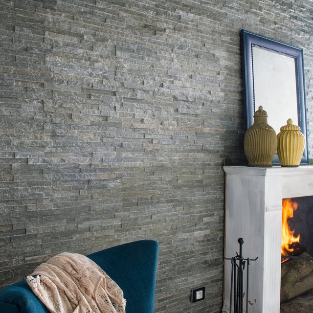 Plaquette de parement pierre naturelle Magrit intérieur / extérieur