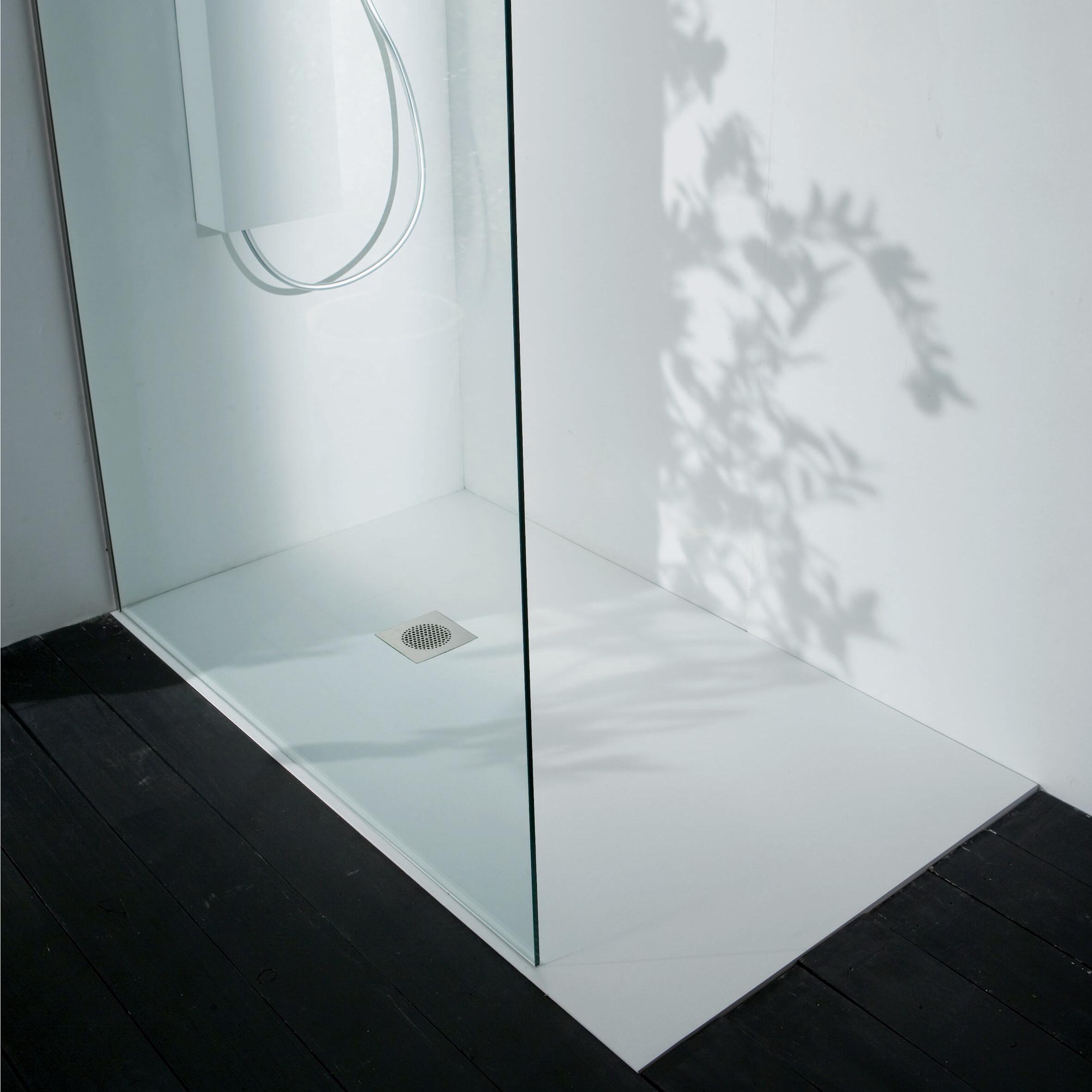 Base de duche BOSTON BRANCA 100X70CM RETANGULAR - 2