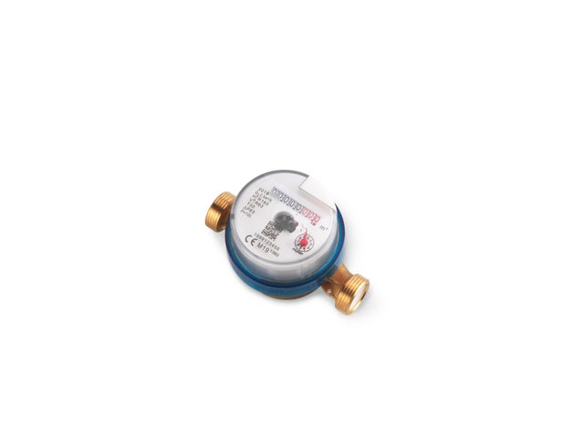 Compteur divisionnaire à jet unique 20 x 27 pour eau froide